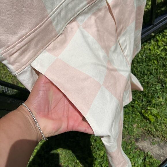 Anthropologie Hutch Checked Short Overalls NWT - Picture 7 of 9